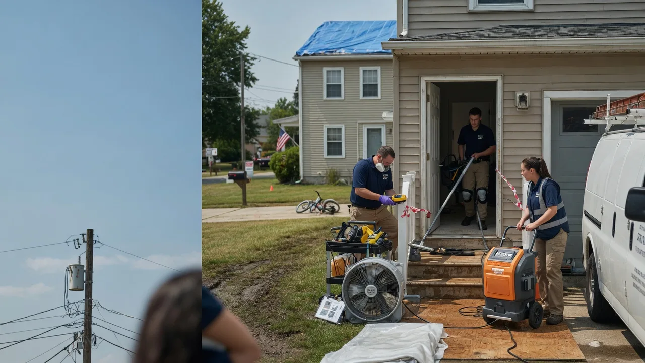 Water Damage Repair in Eastlake, MI near me